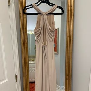 Tan-Cream Alice+Olivia Dress